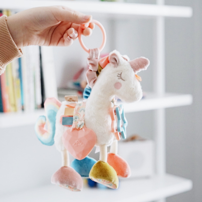 Itzy Friends Link & Love  Activity Plush with Teether Toy