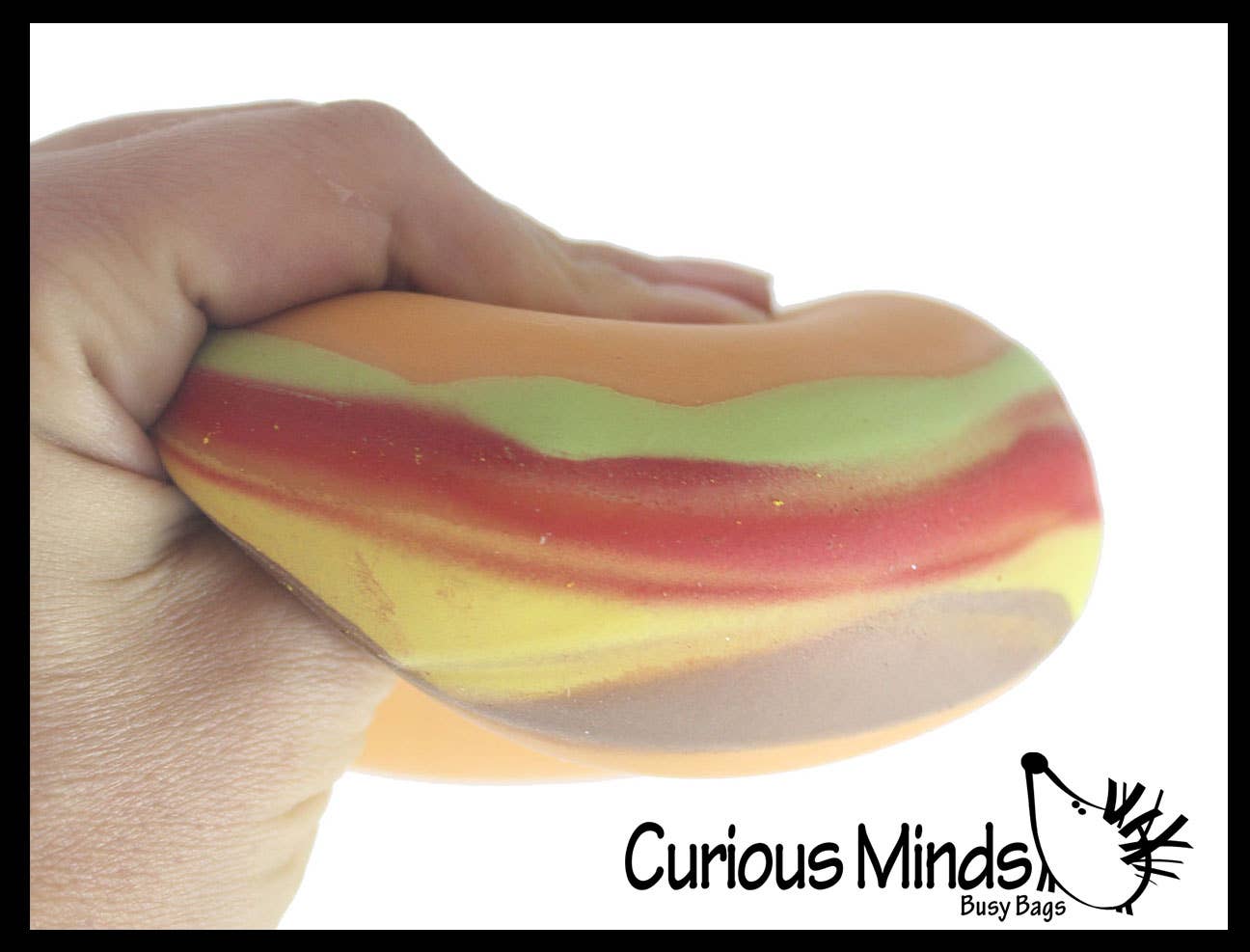 Hamburger Stretchy Squishy Squeeze Stress Ball Soft Doh