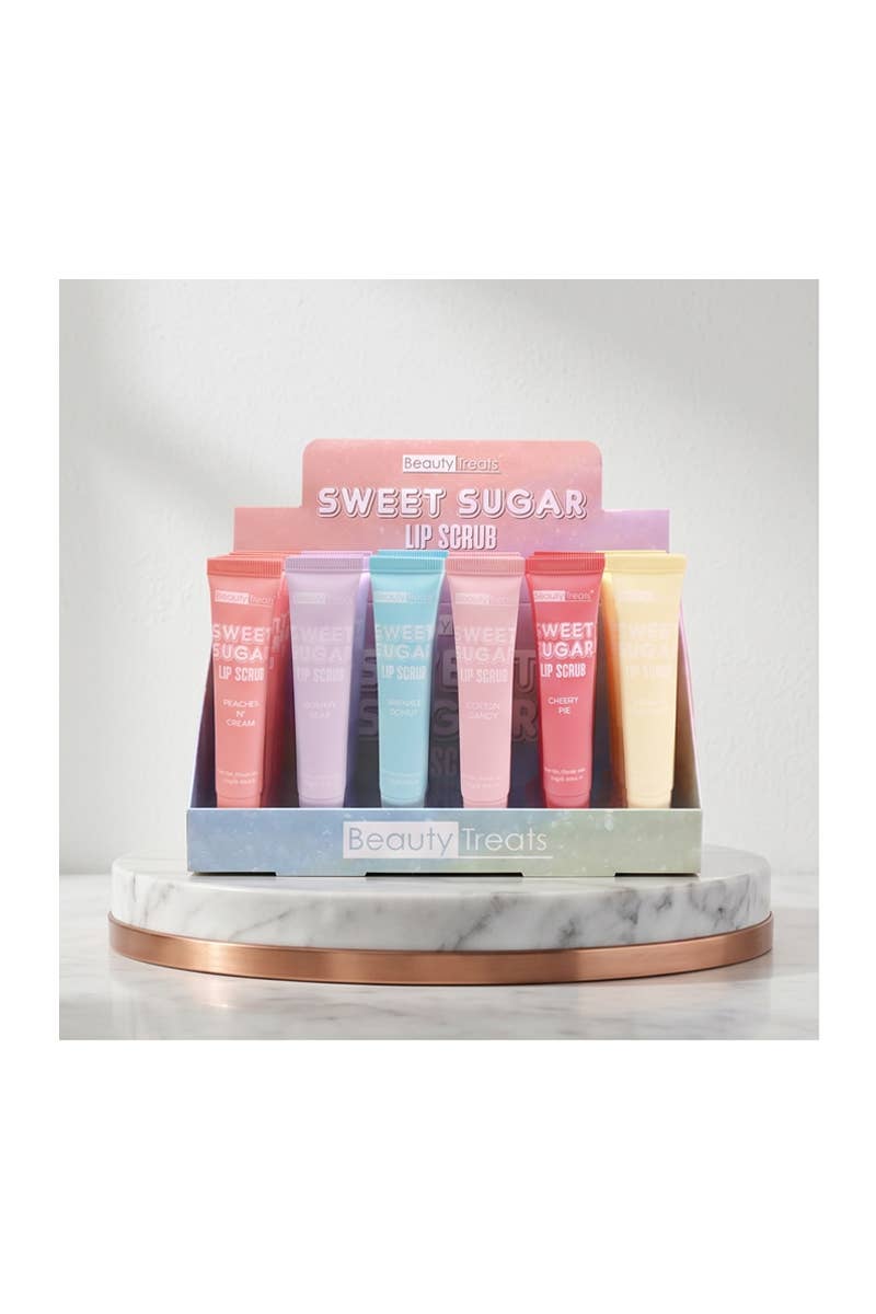Beauty Treats 195 Sweet Sugar Lip Scrub - 24pc