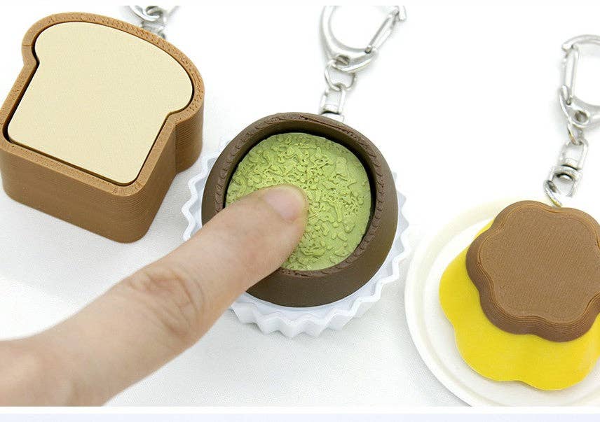 YumYum Dessert Clicker Keychain- Stress Relief Fidget
