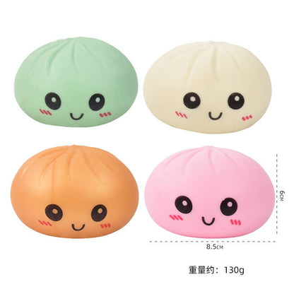 Mystery Squishy Dumpling Bao Bun Fidget Toy-random color