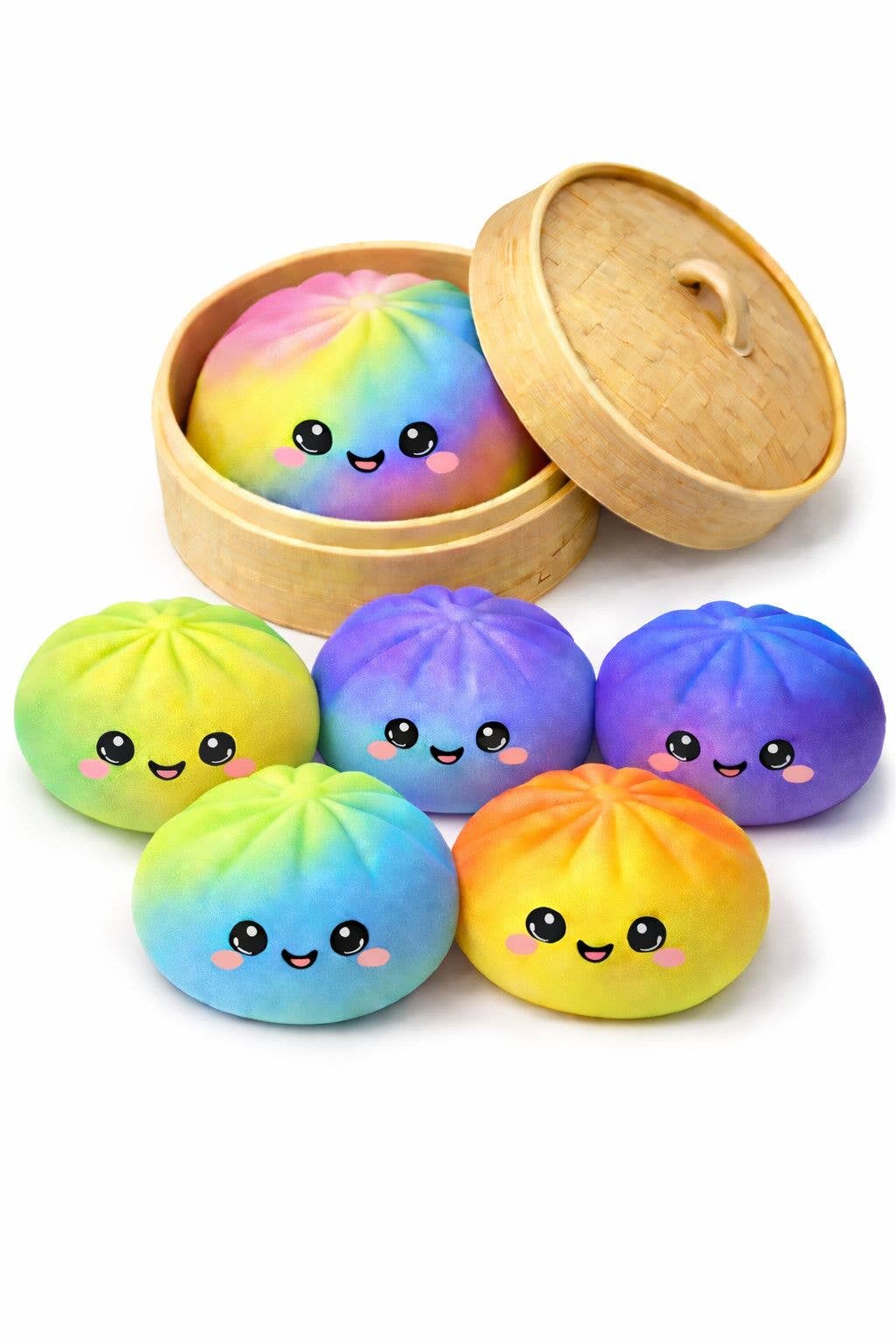 *PREORDER*  4" Mystery Squishy Dumpling - Tie Dye