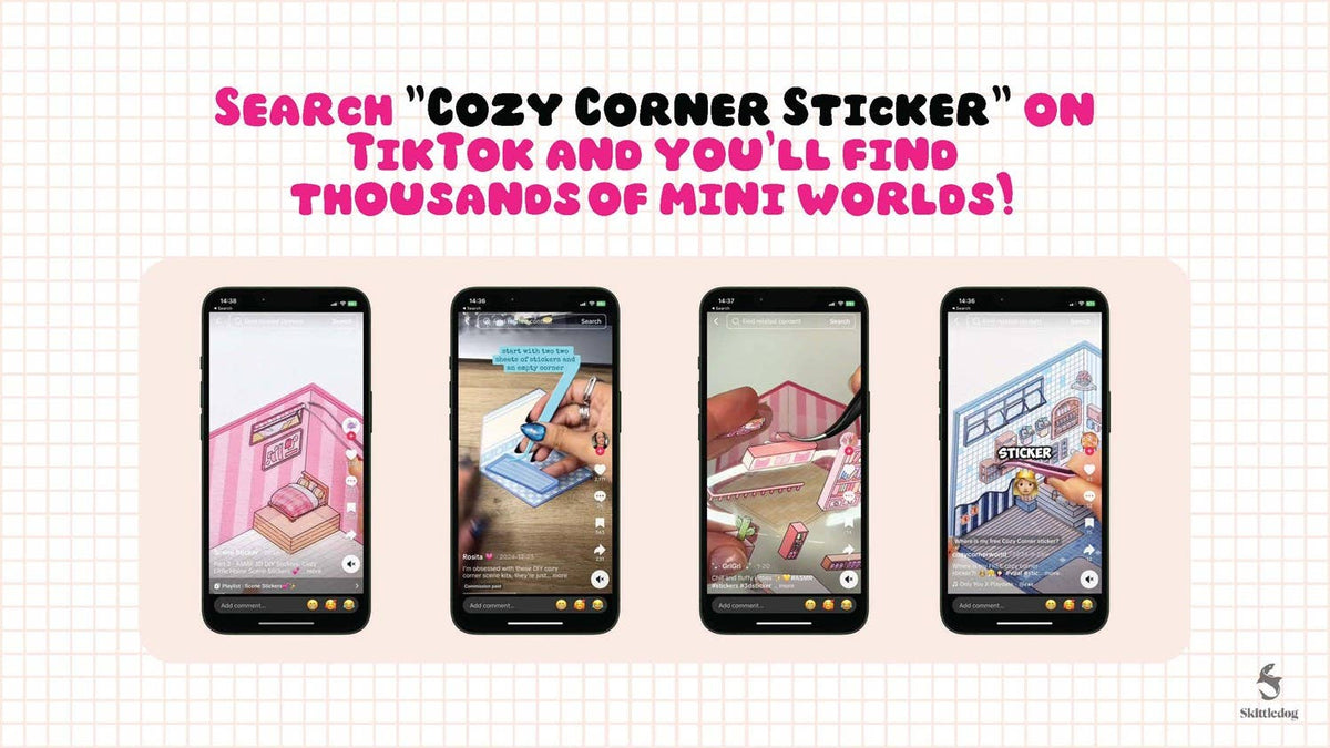 Cute 'n' Cozy Sticker Therapy