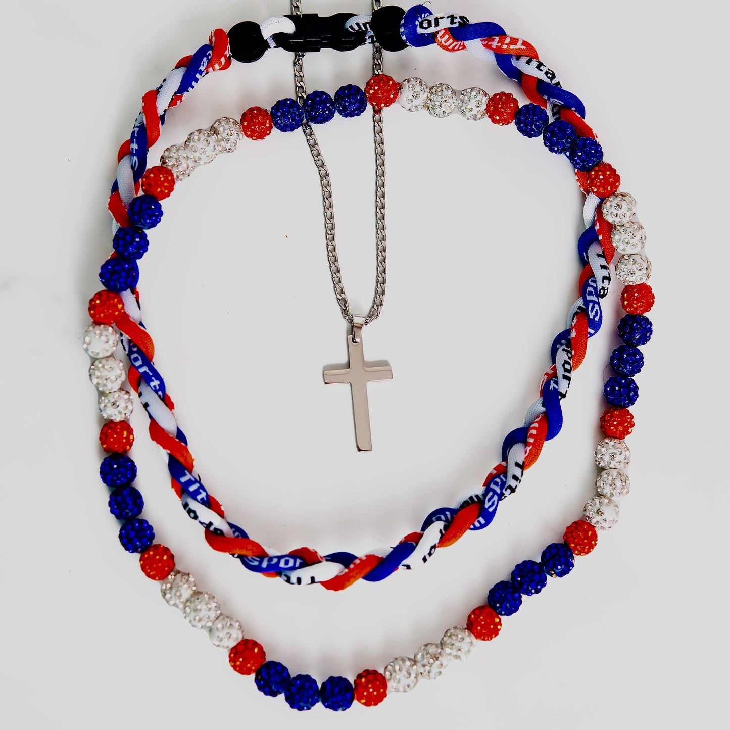 Bling Baseball Necklace
