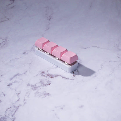 4 Key Mechanical Keyboard Fidget Keychain