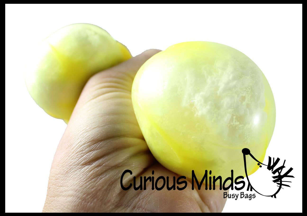 Cute Pineapple Soft Fluff- Filled Squeeze Stress Balls