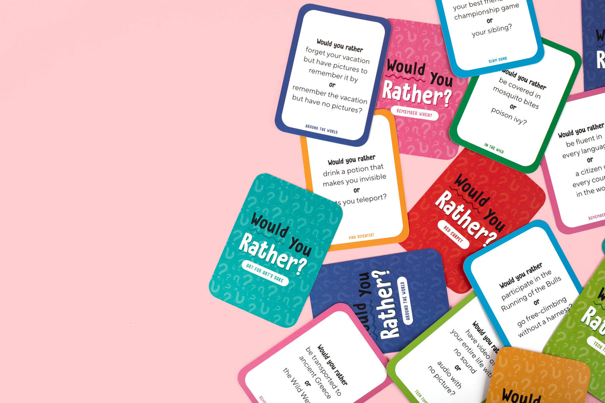 Would You Rather? Family Card