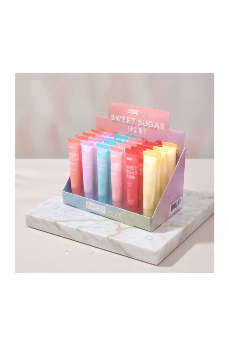 Beauty Treats 195 Sweet Sugar Lip Scrub - 24pc