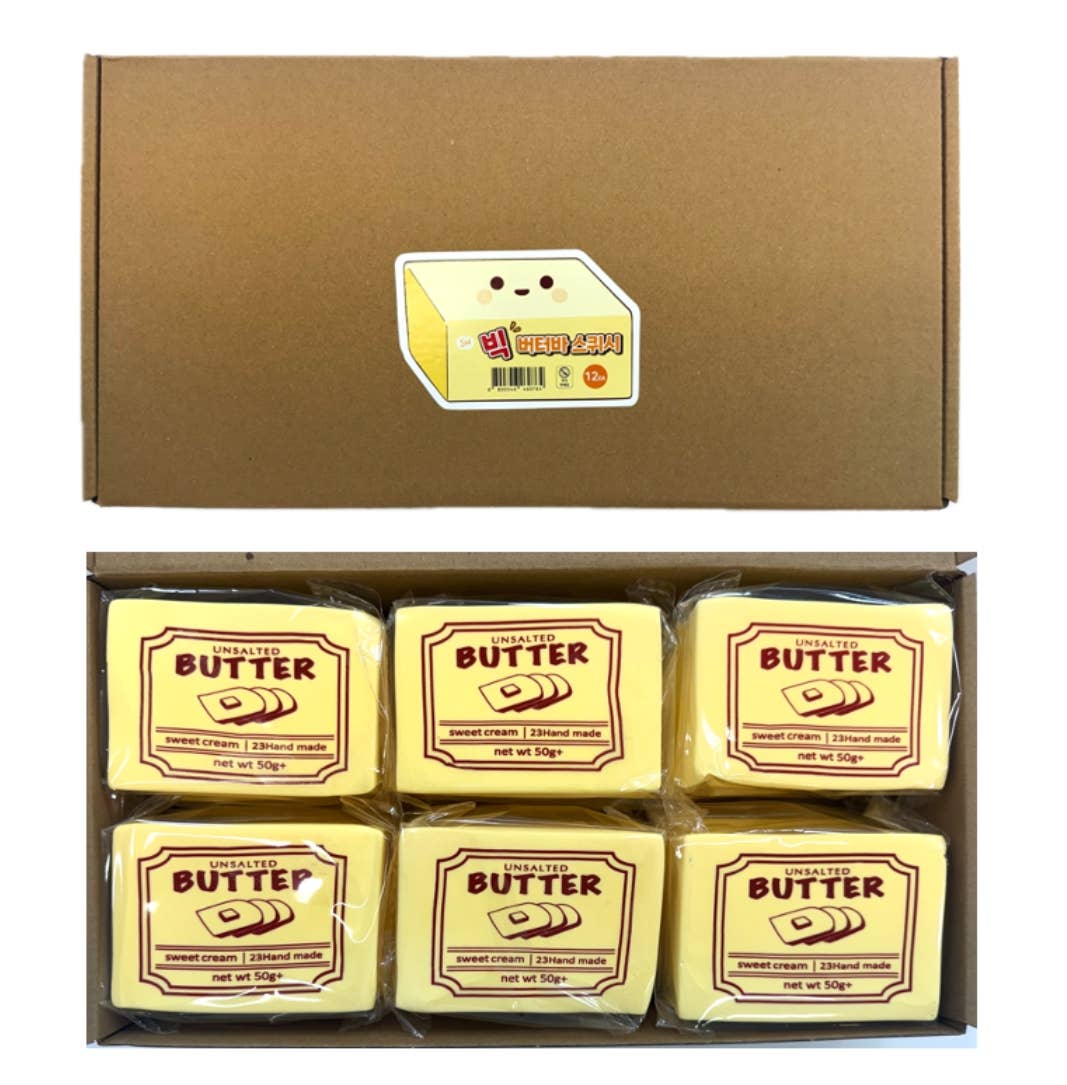 Big Butter Bar Squishy Stress Relief Fidget