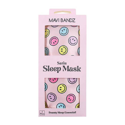 Satin Smiley Sleep Mask