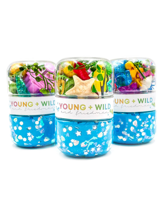 Ocean Grab & Go Dough Jar