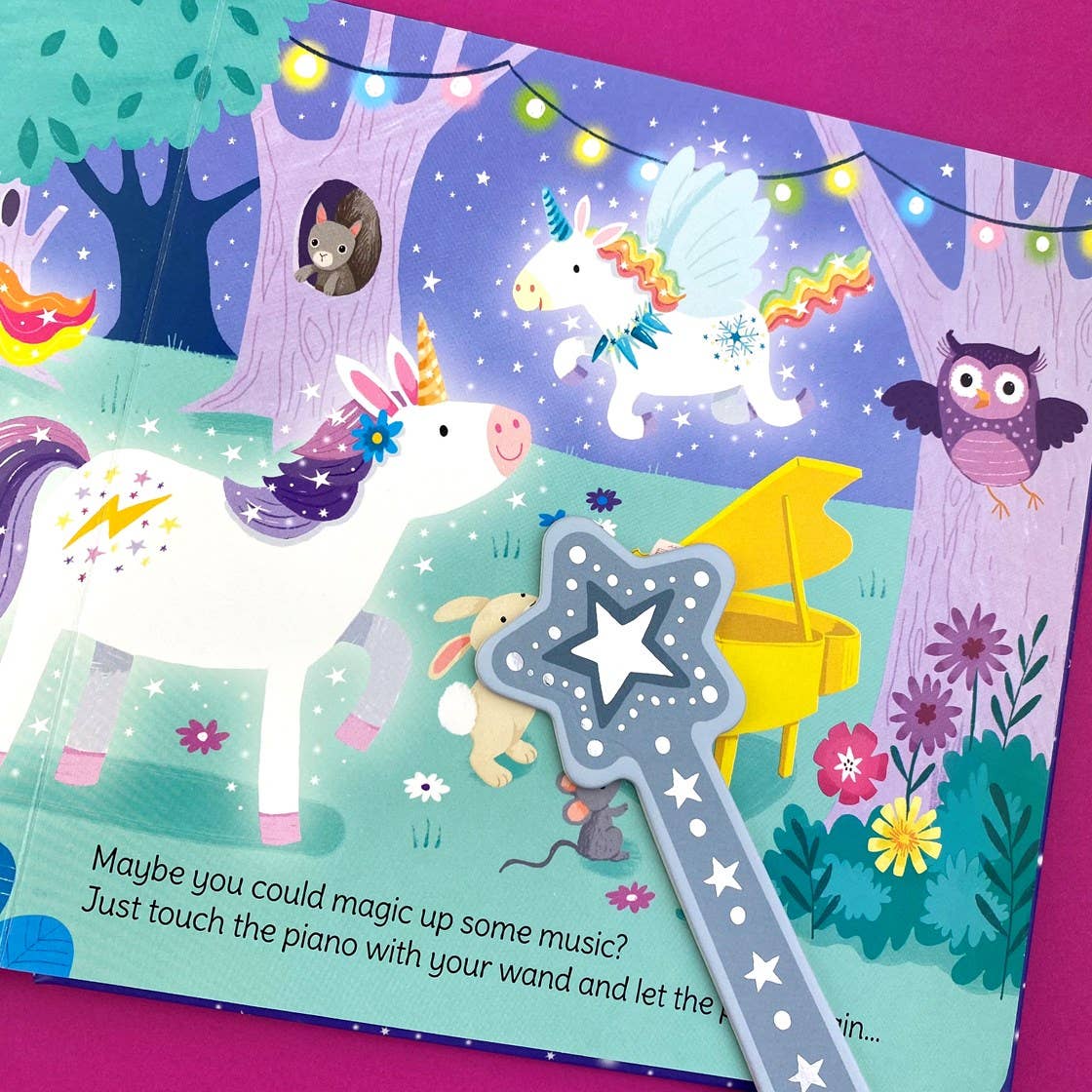Wand Books: Unicorn Magic sound book : Usborne