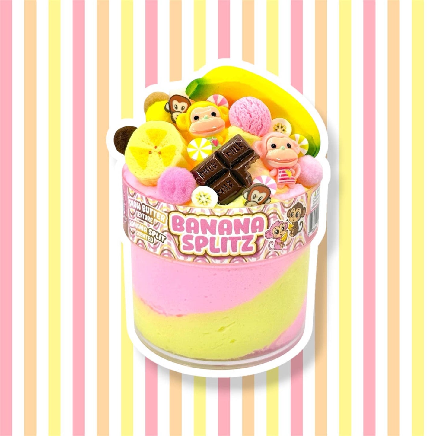 Banana Splitz Slime