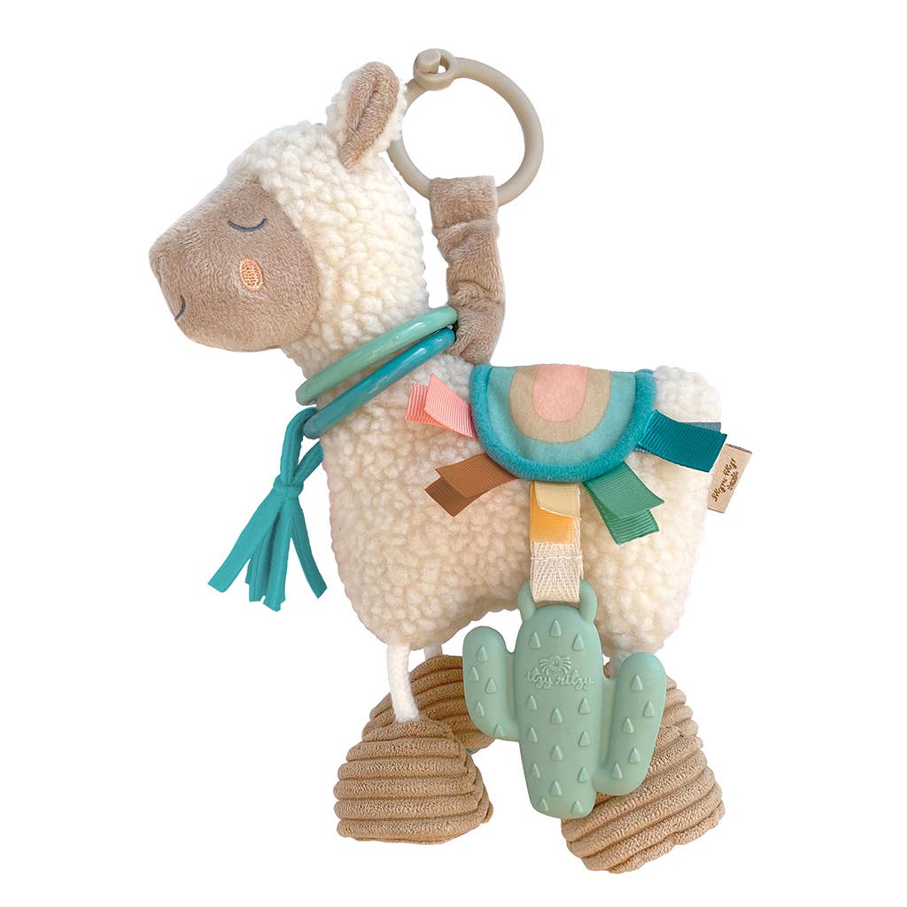 Itzy Friends Link & Love  Activity Plush with Teether Toy