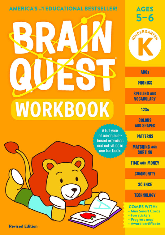 Brain Quest Workbook: Kindergarten Revised Edition
