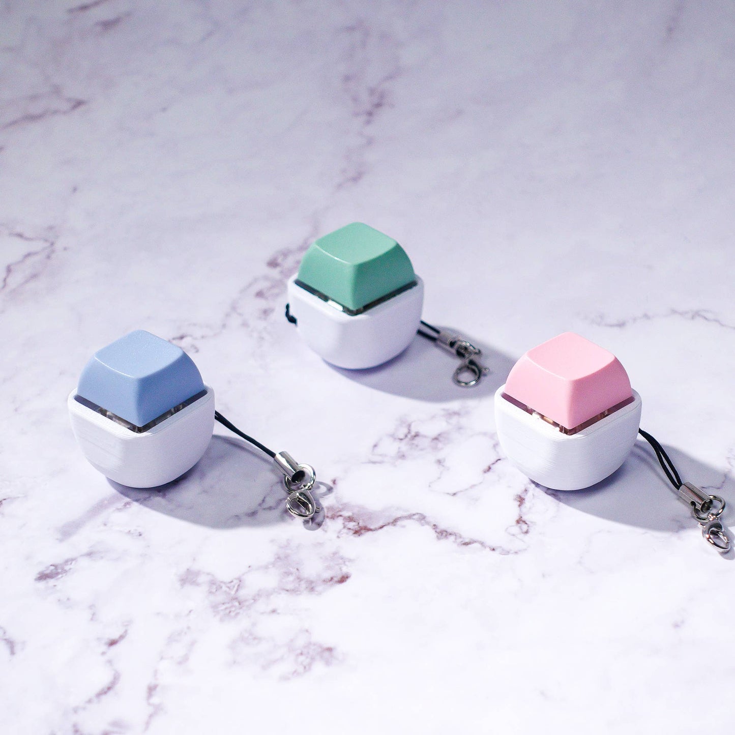 1 Key Bubble - Mechanical Fidget Keychain (Customizable)