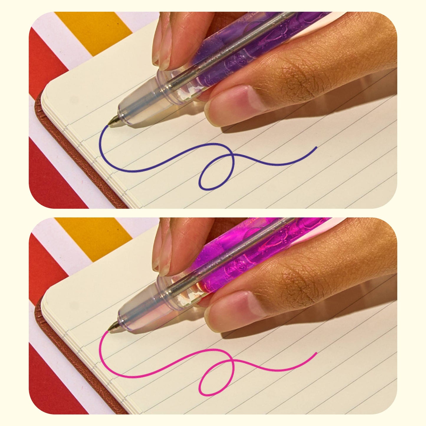 Scented Lava Pens 2 Pk Pink/ Purple