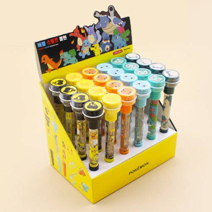 Pokémon Bubble Stamp + Ballpoint Pen + Bubble Wand