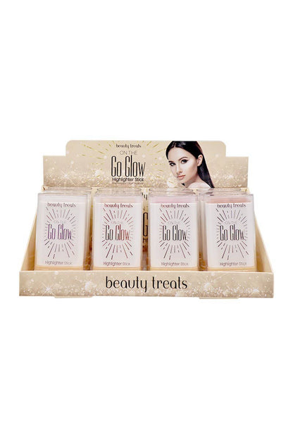 Beauty Treats 219 On The Go Glow Highlighter Stick - 12 pcs
