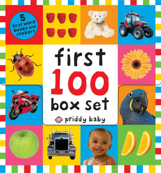 First 100 Pb Box Set: 5 Early Learning Books
