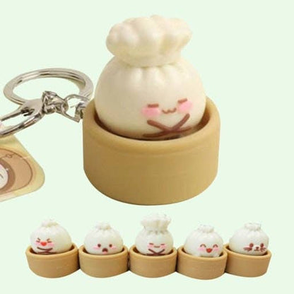 Dumpling Friends Clicker  Keychain – Viral Fidget Pop
