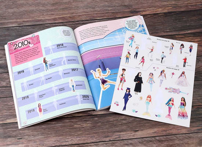 Barbie: Super Sticker Book: Through the Decades by Marilyn Easton