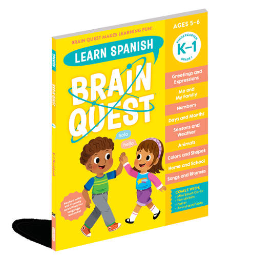 Brain Quest Workbook: Learn Spanish