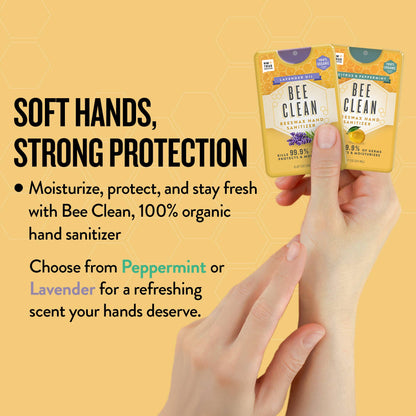 Organic Beeswax Bee Clean Hand Sanitizer Spray 12 pack