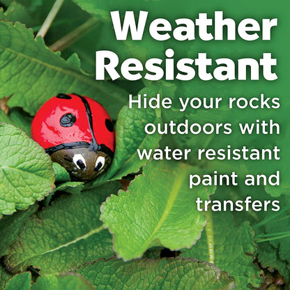 Hide & Seek Rock Painting