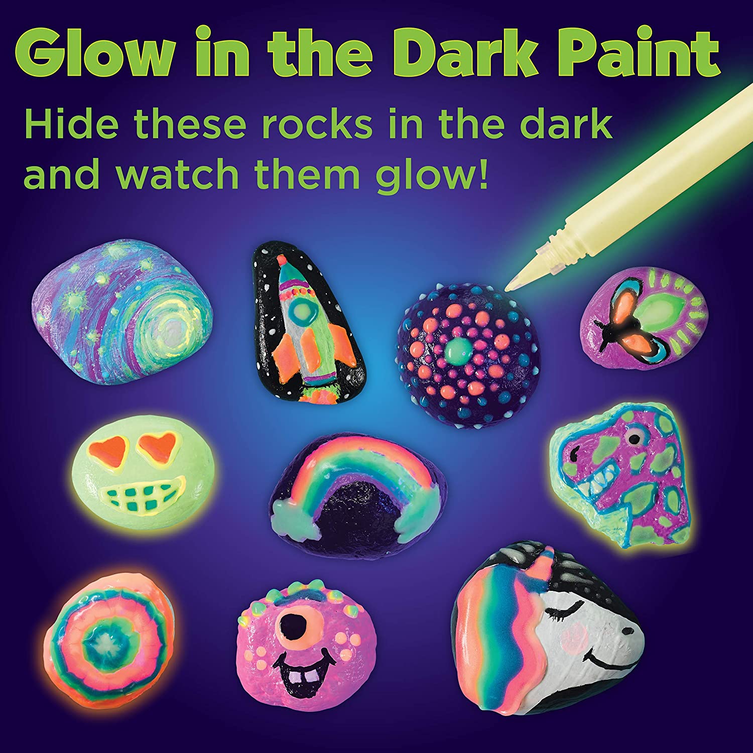 Glow Rock Painting Kit