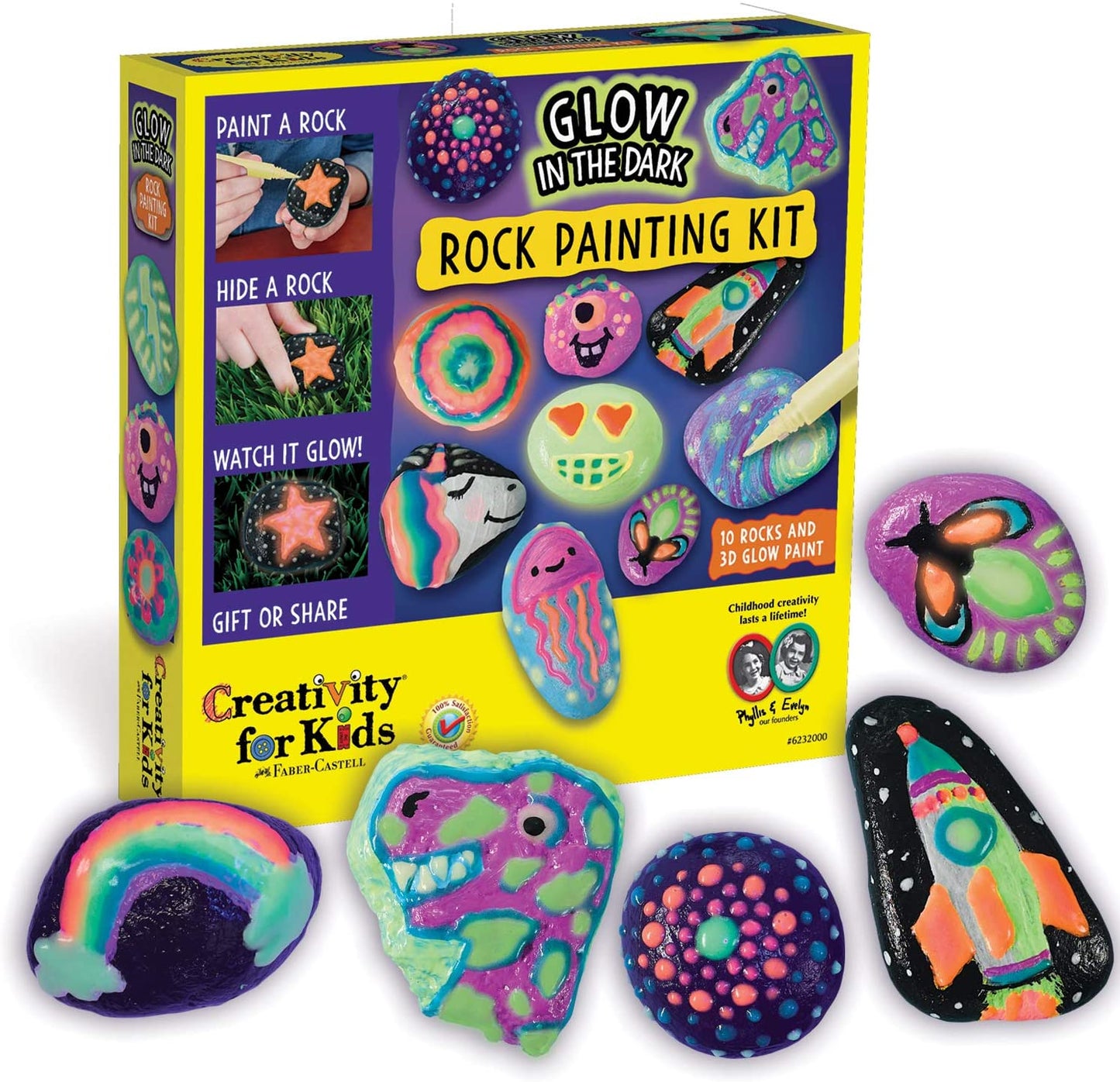 Glow Rock Painting Kit