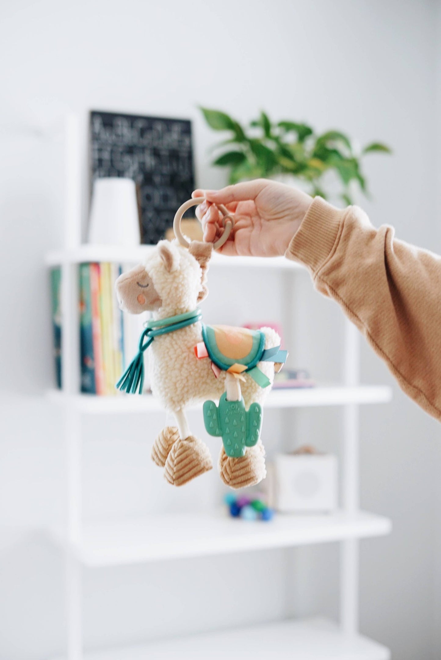 Itzy Friends Link & Love  Activity Plush with Teether Toy
