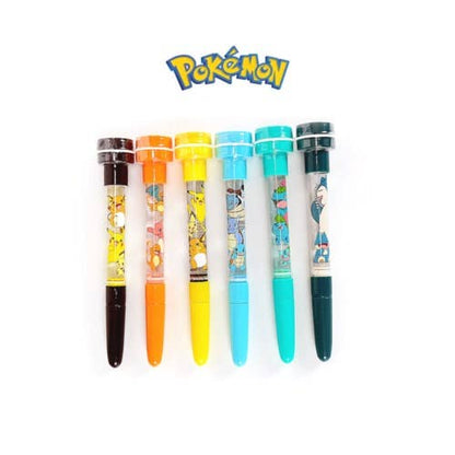 Pokémon Bubble Stamp + Ballpoint Pen + Bubble Wand