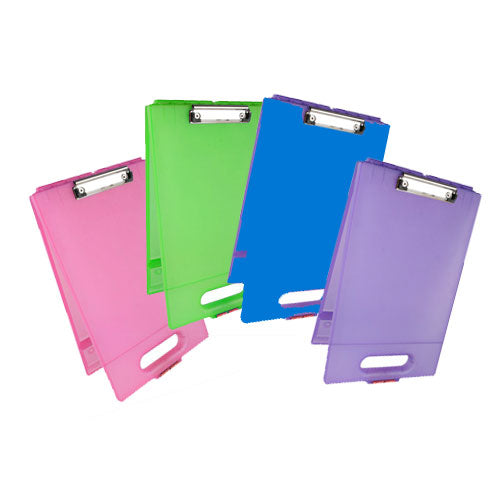 Clipcase Assorted Pink Lilac Blue or Lime