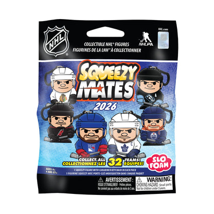 2026 SqueezyMates NHL Series Gravity Feed Display - 24ct