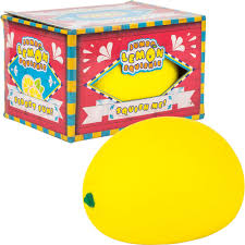 Jumbo Squishy Lemon with Flour 6in x 5in