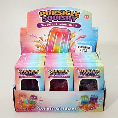 12PCS - Popsicle Squishy Stress Relief Squeeze Toy