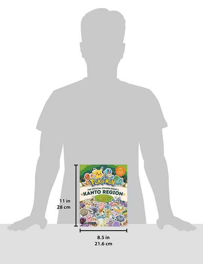 Pokémon The Official Sticker Book of the Kanto Region by Pikachu Press