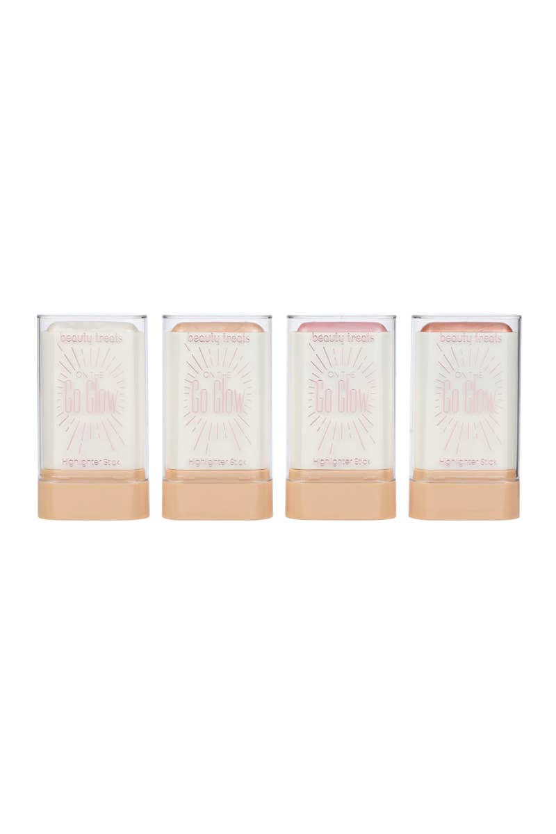 Beauty Treats 219 On The Go Glow Highlighter Stick - 12 pcs