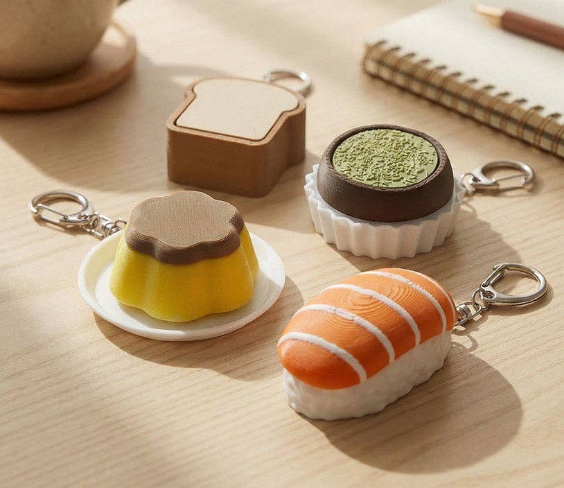 YumYum Dessert Clicker Keychain- Stress Relief Fidget