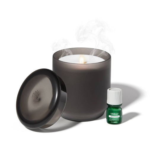Flameless Candle Diffuser -  Frosted Charcoal**SOLD OUT***