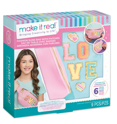 Fashion Bum Bag W Patches