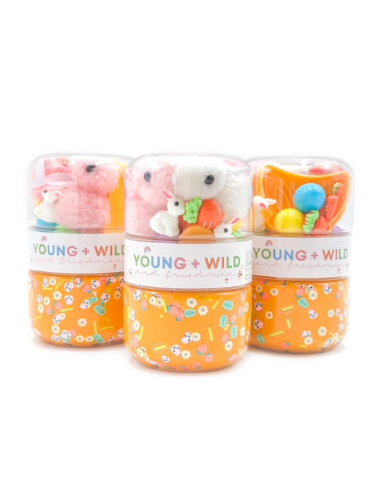 Fluffy Bunny Grab & Go Dough Jar