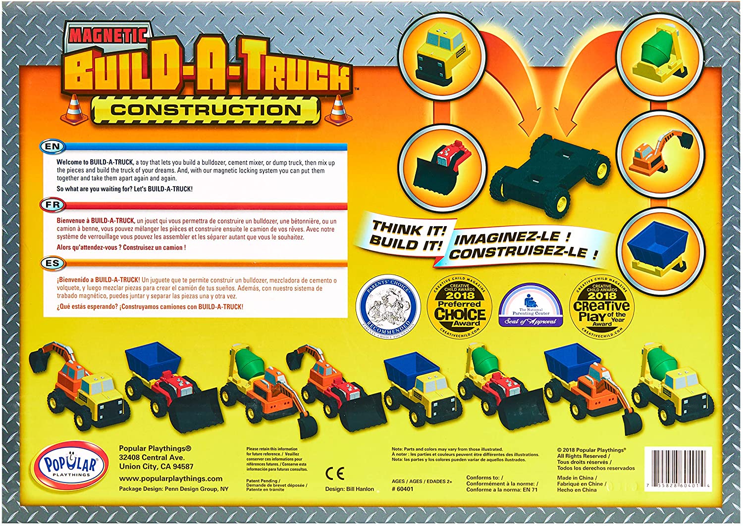 *agnetic Build-a-Truck