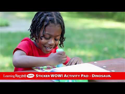 Sticker Wow!™ Activity Pad & Sticker Stamper - Dinosaur