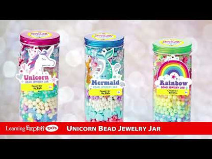 Unicorn Bead Jewelry Jar