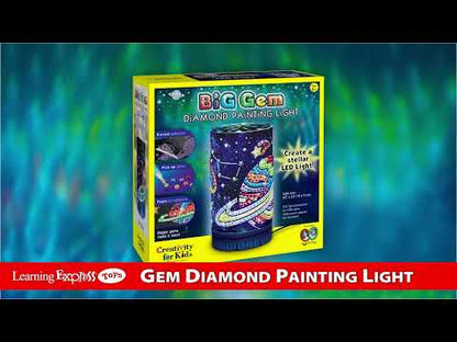 Gem Diamond Painting Lght