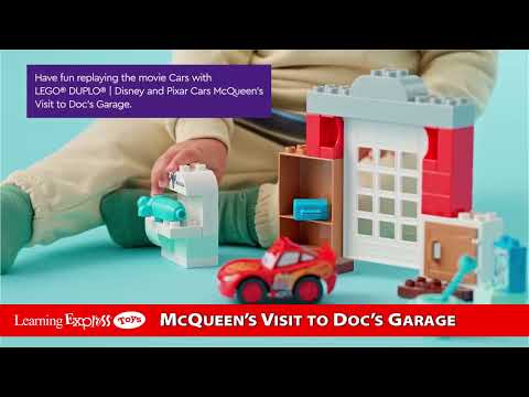 Lego® Duplo Disney and Pixar Cars Mcqueen’s Visit to Doc’s Garage