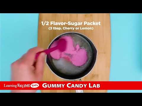 Rainbow Gummy Candy Lab