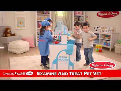 Examine & Treat Pet Vet Play Set